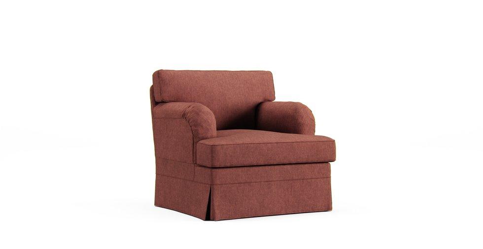 Stocksund Armchair Cover - Care+ Tweed Sunset