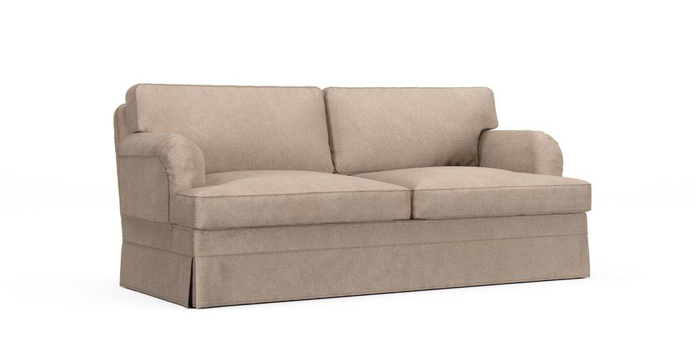 Mod Basketweave Flax