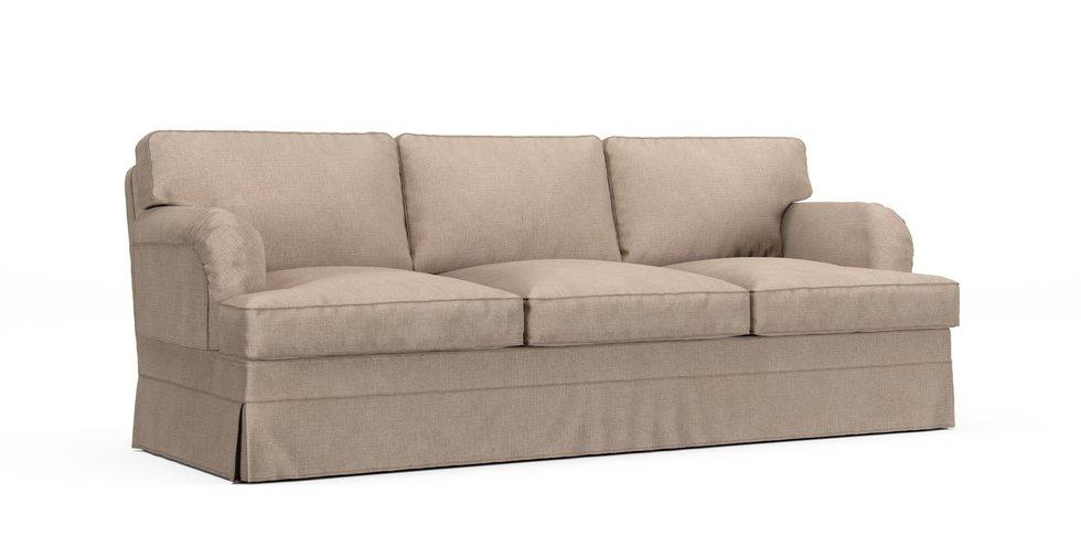 Mod Basketweave Flax