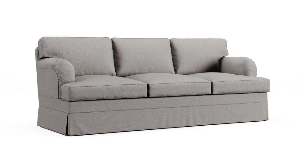 Stocksund 3.5 Seater Cover - Care+ Canvas Ash