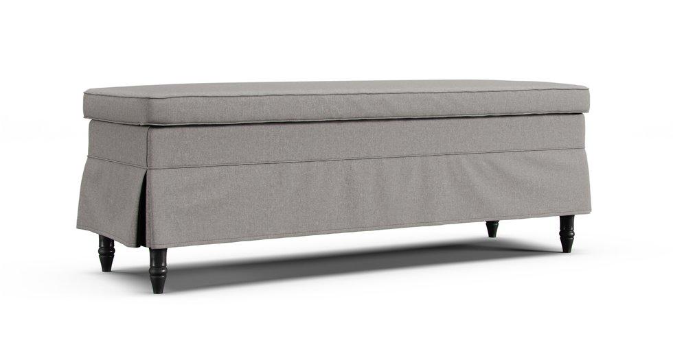 Stocksund Bench Sofa Cover - Care+ Canvas Ash