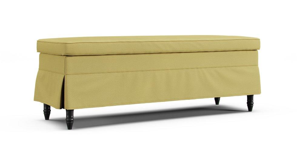 Stocksund Bench Sofa Cover - Care+ Tweed Amber