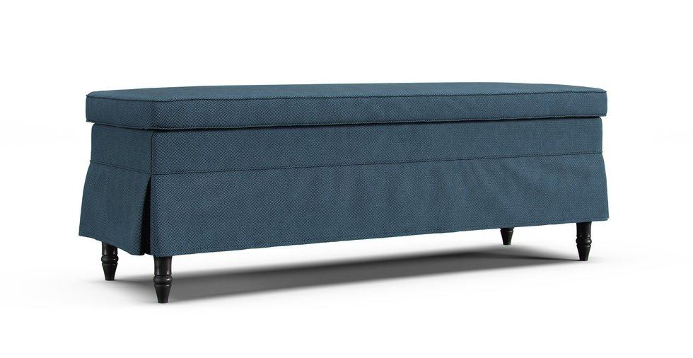 Stocksund Bench Sofa Cover - Care+ Tweed Teal
