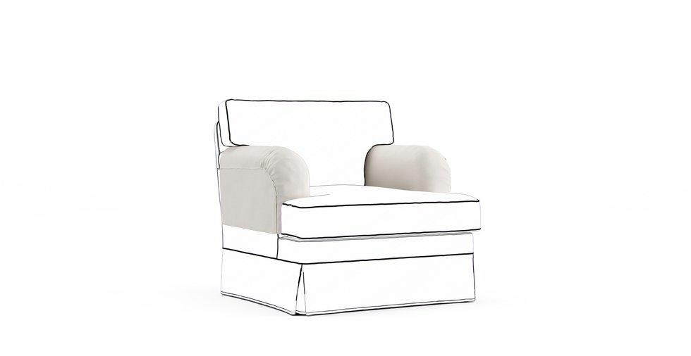 Stocksund Armrest Protector Covers — Add On - Everyday Weave Cream