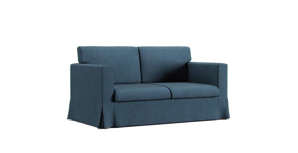 Housse de canapé 2 places Sandby - Care+ Tweed Teal