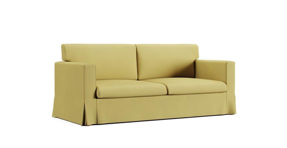 Sandby 3 Seater Sofa Cover - Care+ Tweed Amber