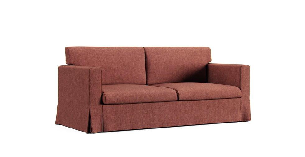 Sandby 3 Seater Sofa Cover - Care+ Tweed Sunset