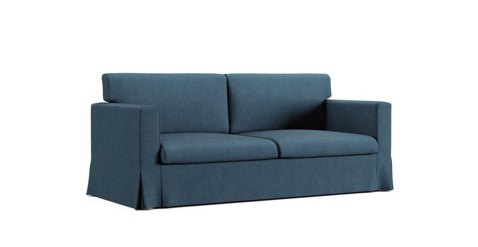 Sandby 3 Seater Sofa Cover - Care+ Tweed Teal