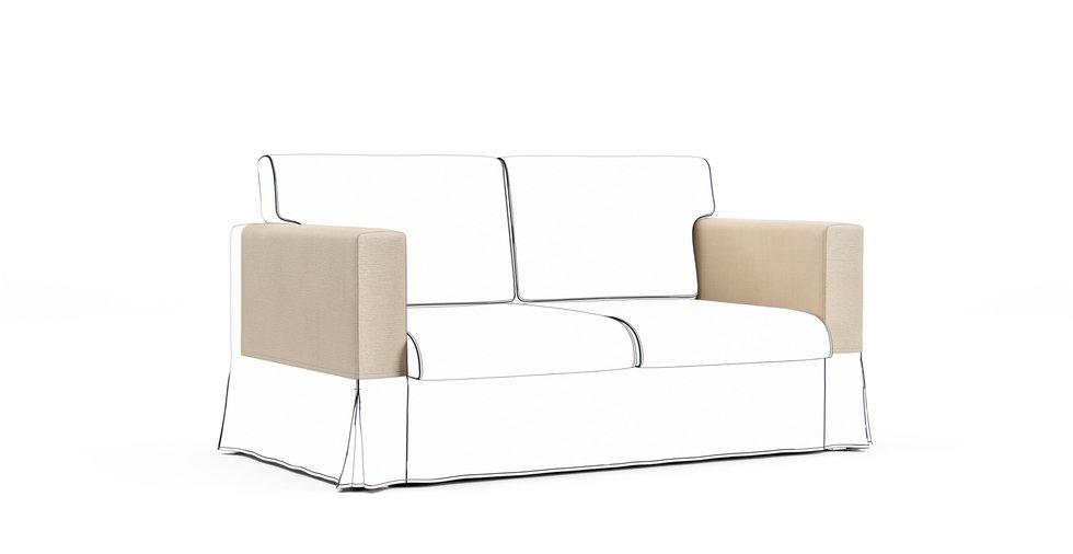 Sandby Armrest Protector Covers — Add On - Mod Chenille Cream