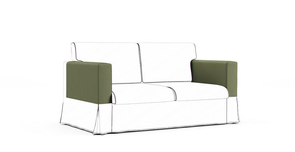 Sandby Armrest Protector Covers - Care+ Canvas Sage