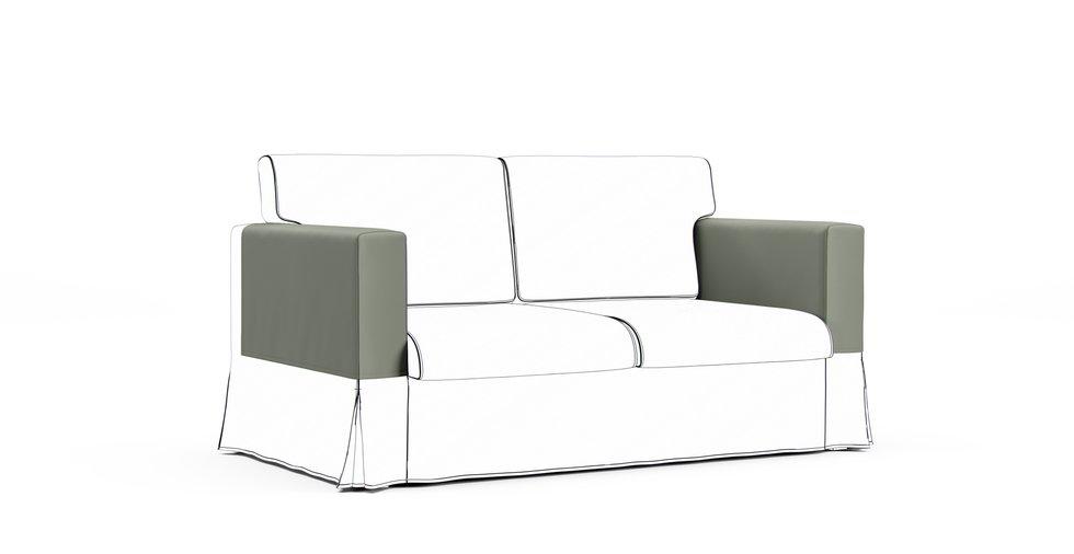 Sandby Armrest Protector Covers — Add On - Everyday Cotton Silver Sage