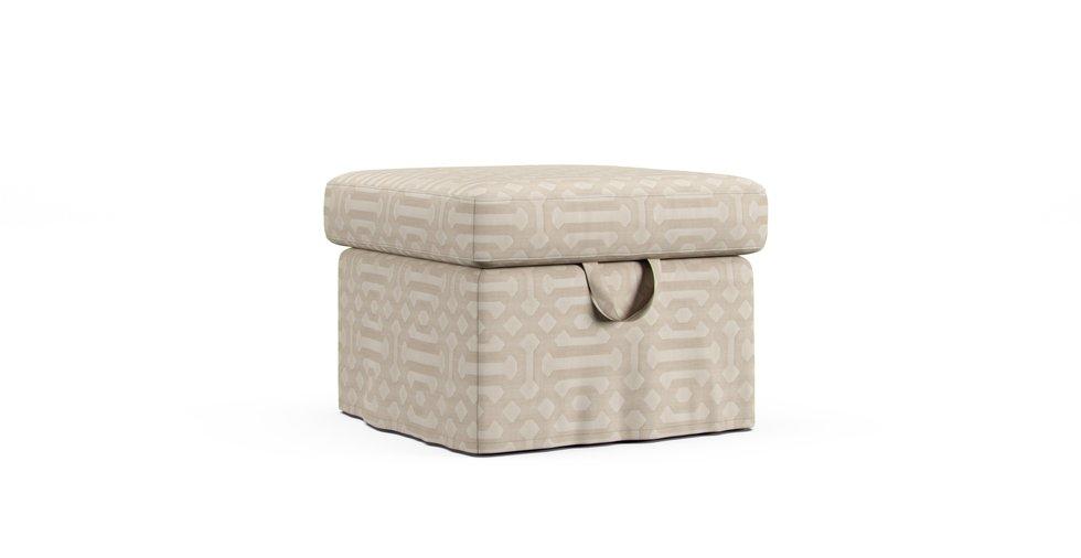 Sunbrella® Fretwork Flax