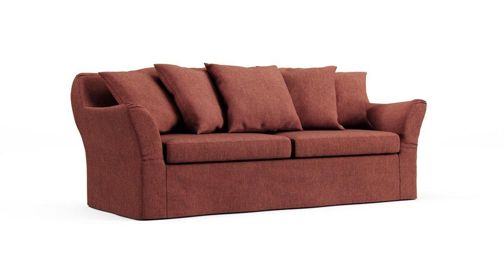 Tomelilla Sofa Bed Cover - Care+ Tweed Sunset