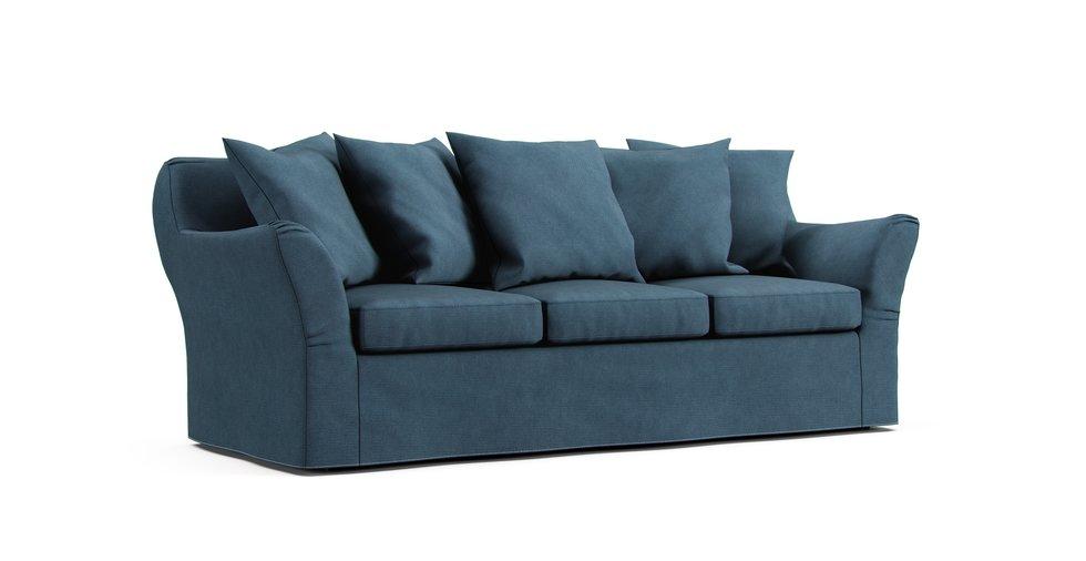 Tomelilla 3 Seater Sofa Cover - Care+ Tweed Teal