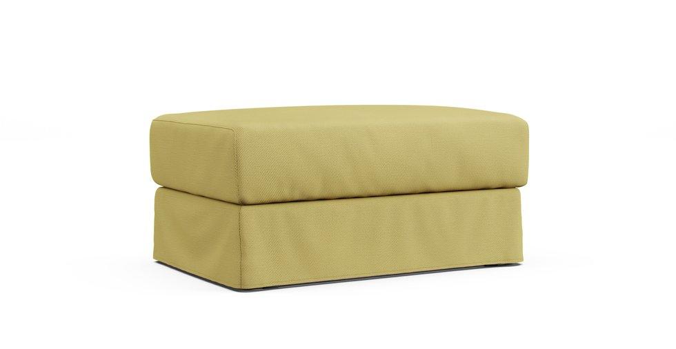 Tylosand Footstool Cover - Care+ Tweed Amber