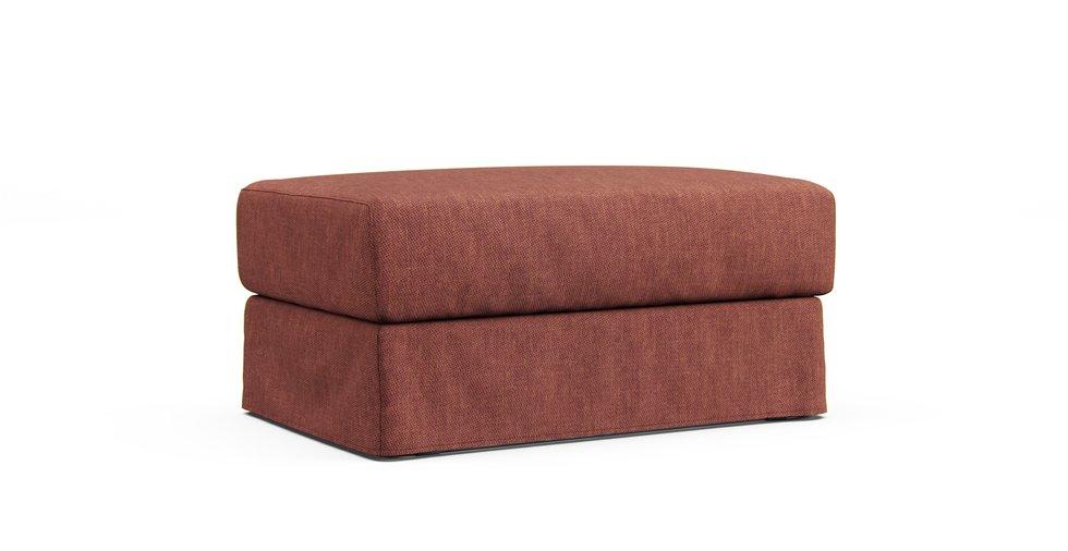 Tylosand Footstool Cover - Care+ Tweed Sunset