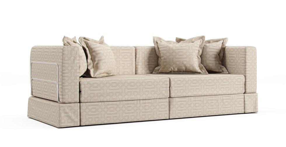 Sunbrella® Fretwork Flax