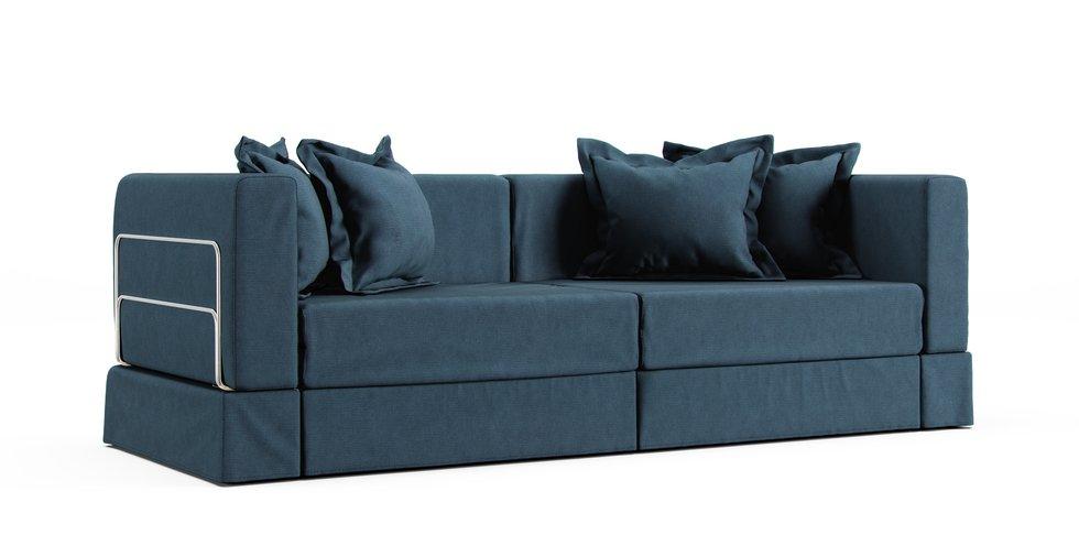 Tylosand Sofa Bed Cover - Care+ Tweed Teal