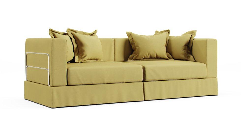 Tylosand 3 Seater Sofa Cover - Care+ Tweed Amber