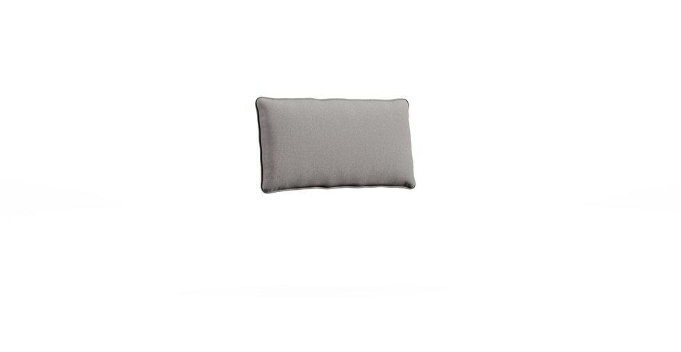 Vallentuna Back Cushion Cover - Care+ Canvas Ash