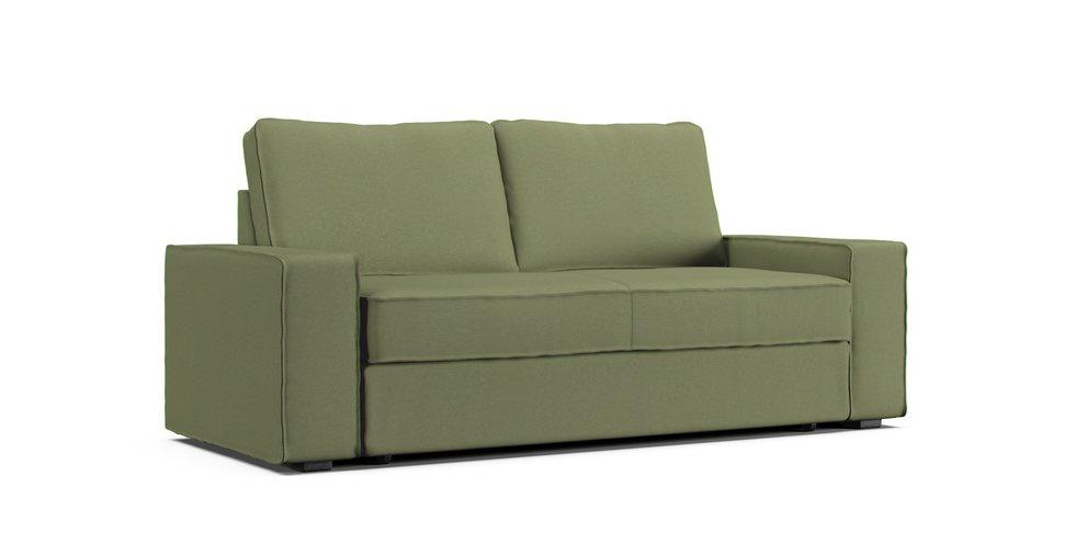 Vilasund Sofa Bed Cover - Care+ Canvas Sage