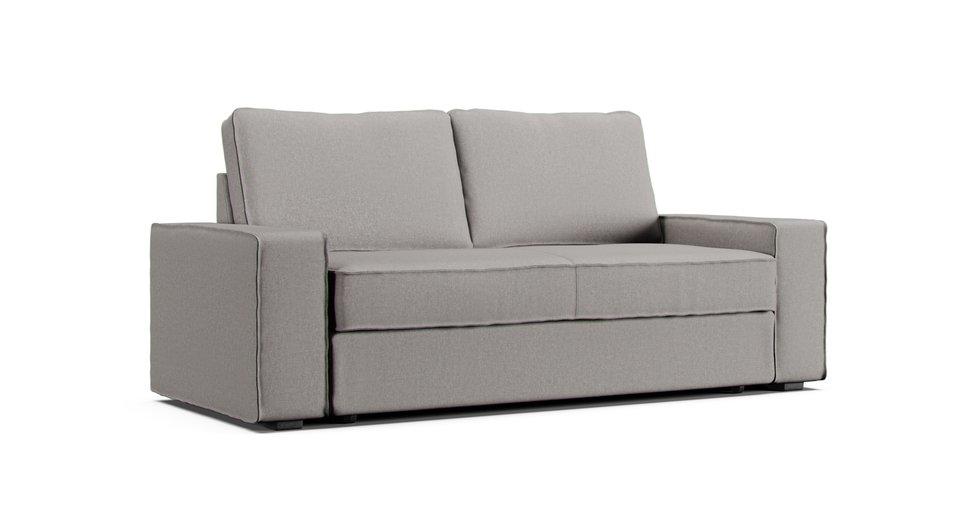 Vilasund Sofa Bed Cover - Care+ Canvas Ash