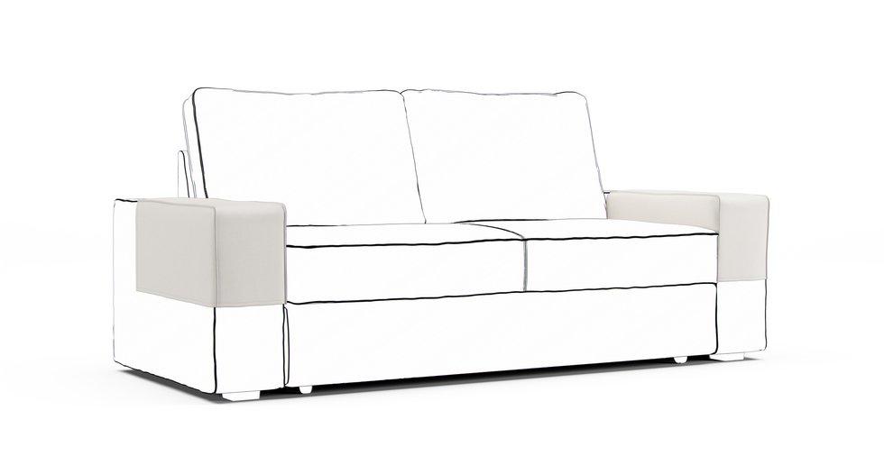 Vilasund Armrest Protector Covers — Add On - Everyday Weave Cream