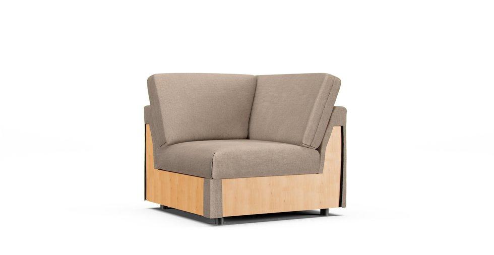 Mod Basketweave Flax