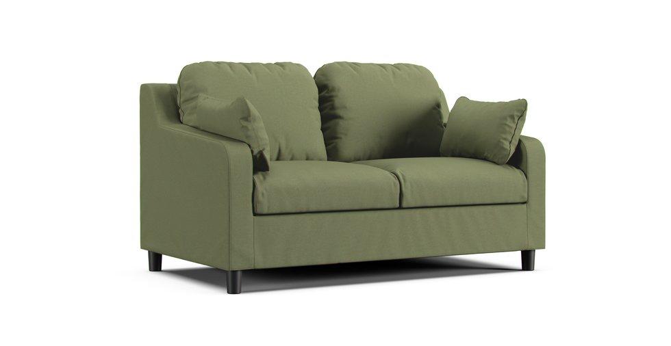 Vinliden 2 Seat Sofa Cover - Care+ Canvas Sage