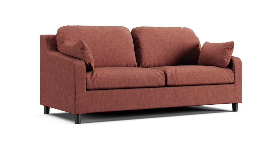 Vinliden 3 Seat Sofa Cover - Care+ Tweed Sunset