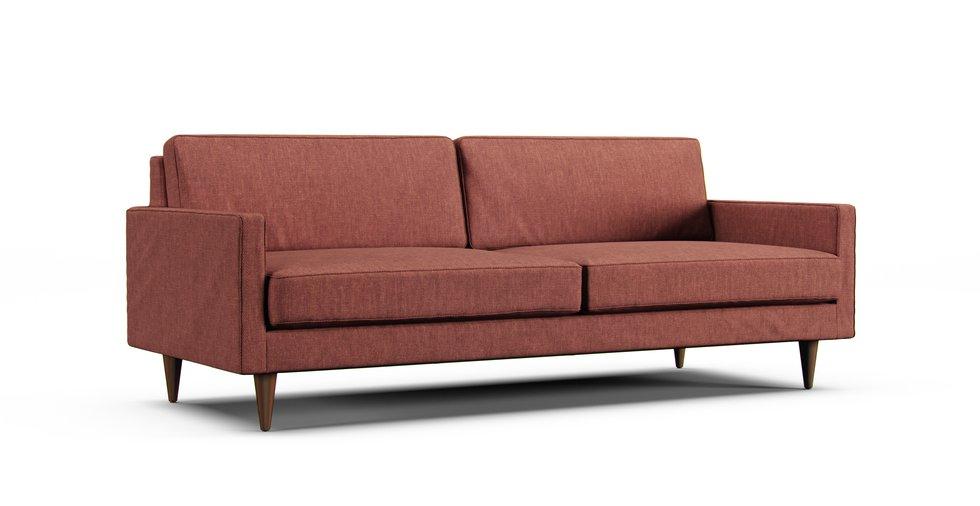 Eliot 84" Sofa Slipcover - Care+ Tweed Sunset