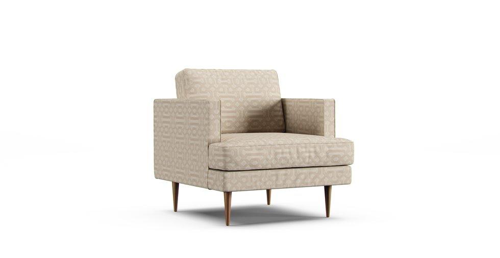 Sunbrella® Fretwork Flax