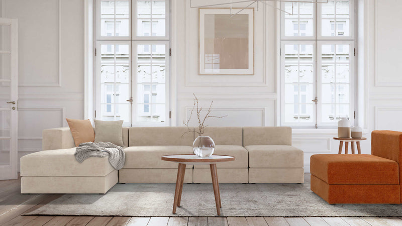 ikea koja zelt IKEA Jattebo 4 seat Modular Sofa with Chaise Cover