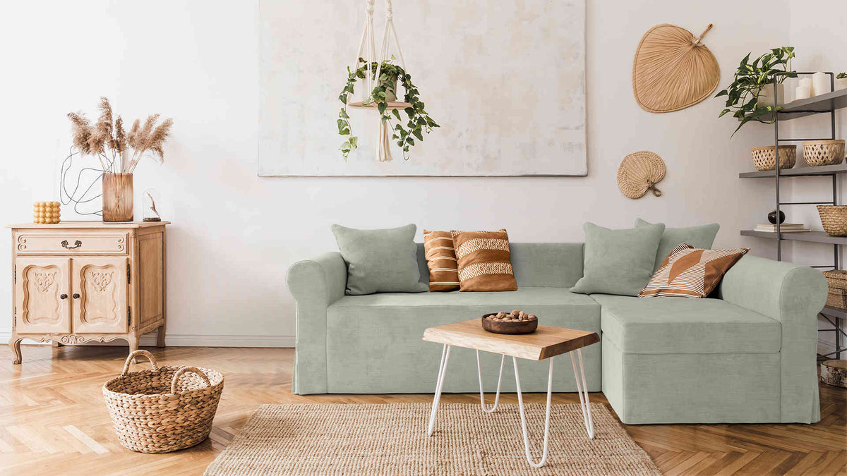 IKEA Moheda Sofa Bed Chaise Cover Comfort Works