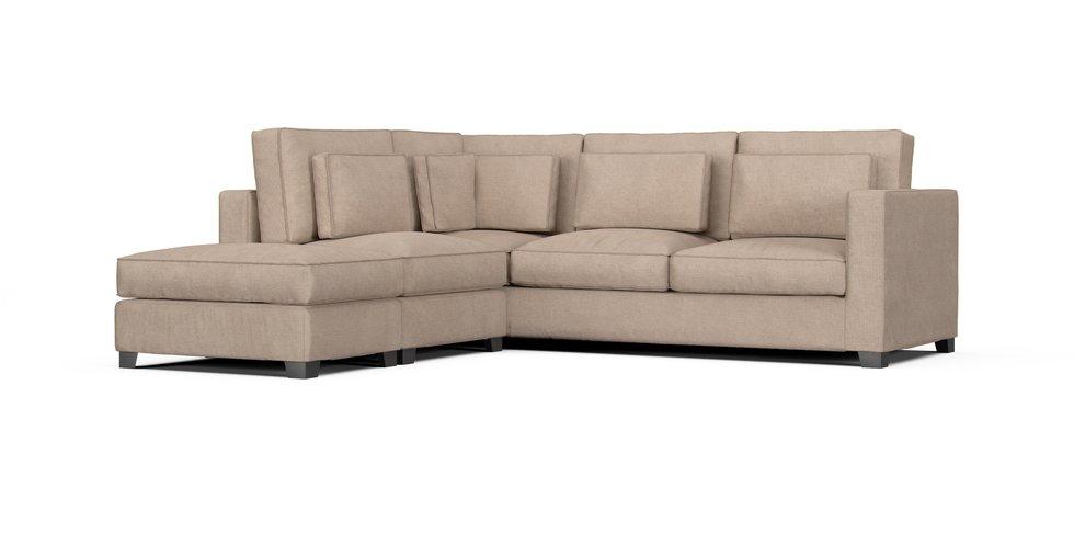 Mod Basketweave Flax