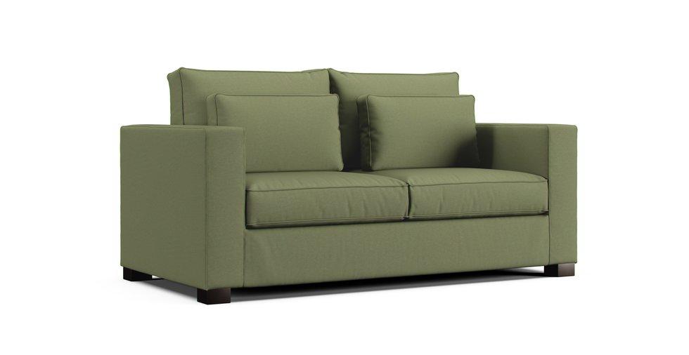 Milano 3 Seater Sofa Slipcover - Care+ Canvas Sage