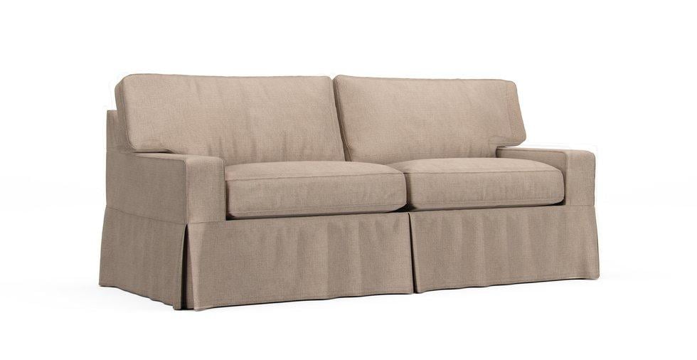 Mod Basketweave Flax