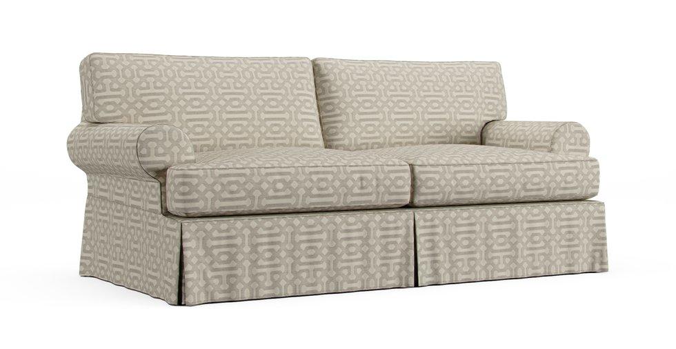 Sunbrella® Fretwork Pewter