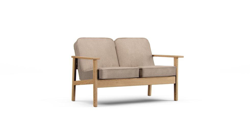 Mod Basketweave Flax