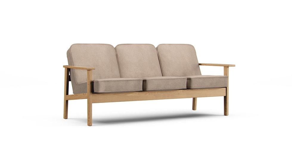 Mod Basketweave Flax