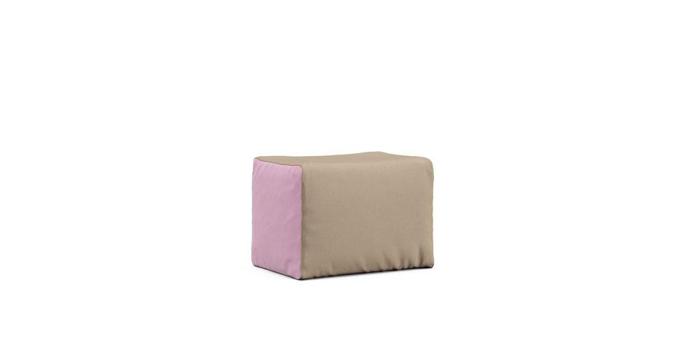 Housse Pouf Muji - Sunbrella® Canvas Antique Beige