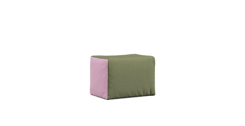 Beads Cushion Cover - Performance Canvas Sage