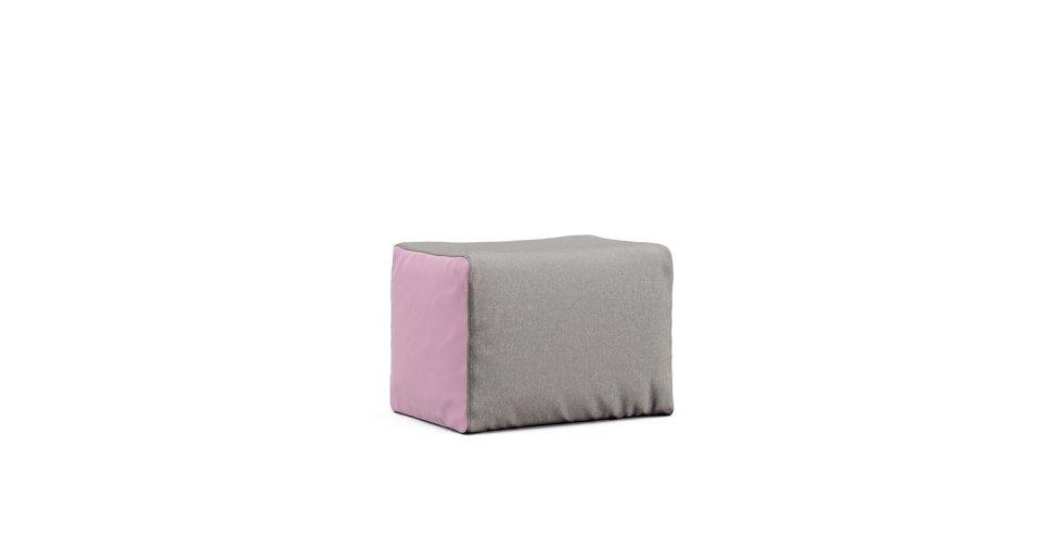 Beads Cushion Cover - Performance Canvas Ash