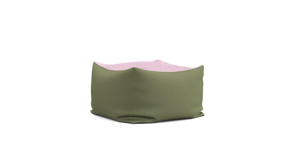 Beads Sofa Cover, Mini - Performance Canvas Sage