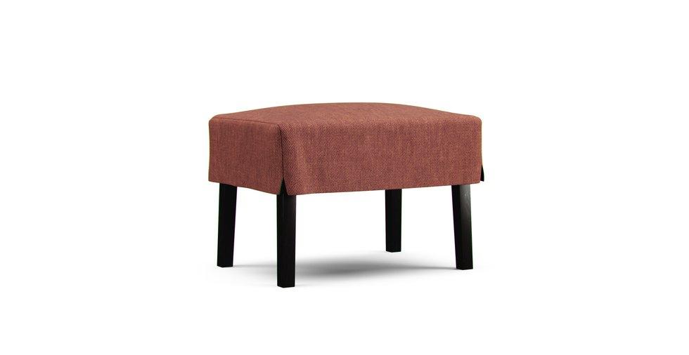Old Compact Sofa Ottoman Cover - Care+ Tweed Sunset