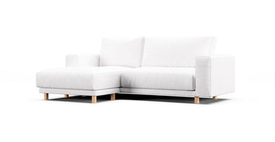 2019/2020 Feather Pocket Coil Sofa Couch Type Slipcover with Chaise