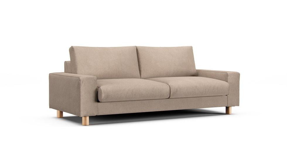 Mod Basketweave Flax