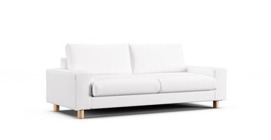 2015 Wide Arm 2.5 Seater Feather Pocket Coil Slipcover