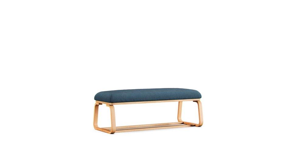 Living & Dining Room Bench 1 Cover - Care+ Tweed Teal