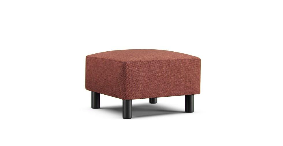 Sofa Bench Ottoman Cover - Care+ Tweed Sunset
